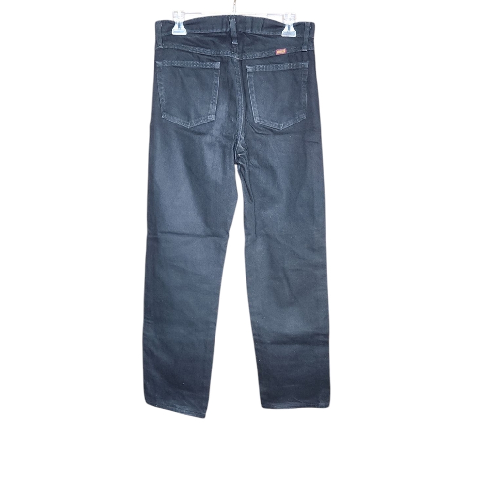 Men's Rustler Black Jeans Size 30x32 - Picture 2 of 3